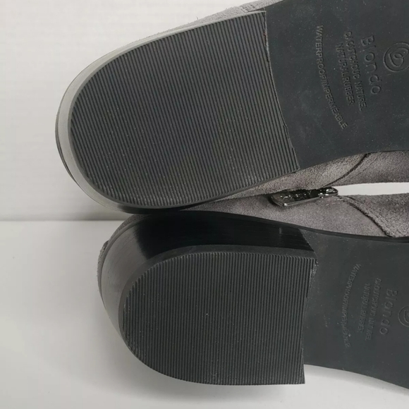 Blondo Sydney Waterproof women's gray ankle boots - Picture 11 of 12